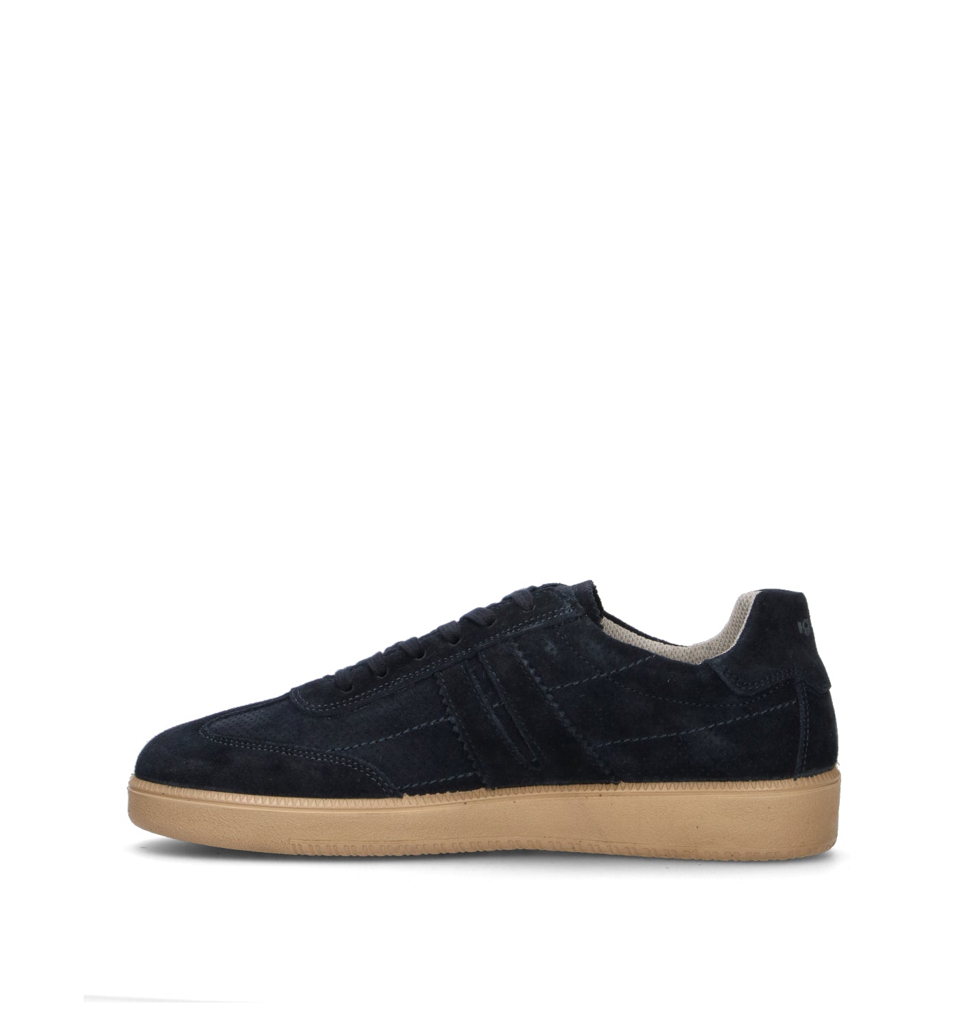 IGI&CO Sneaker uomo blu in suede
