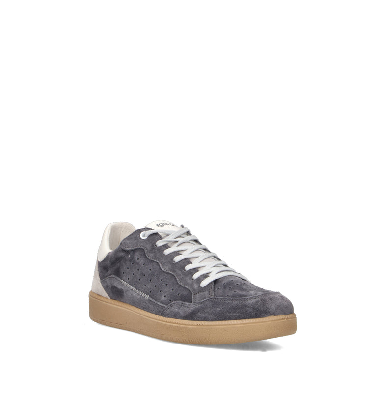 IGI&CO Sneaker uomo grigia in suede