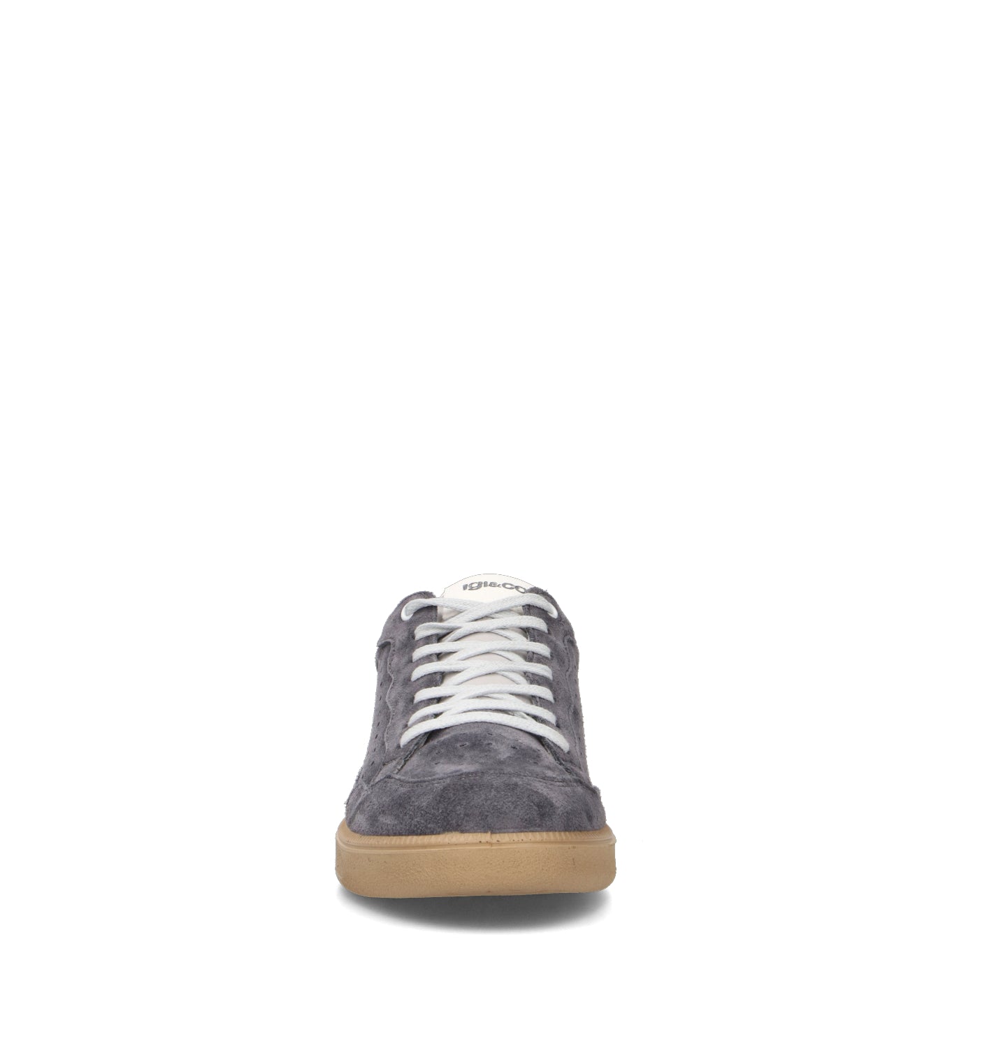 IGI&CO Sneaker uomo grigia in suede