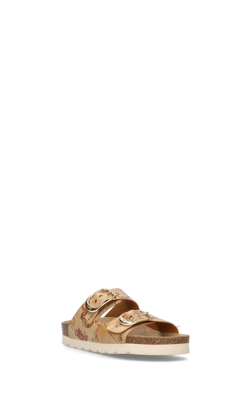 ALVIERO MARTINI Ciabatta donna beige