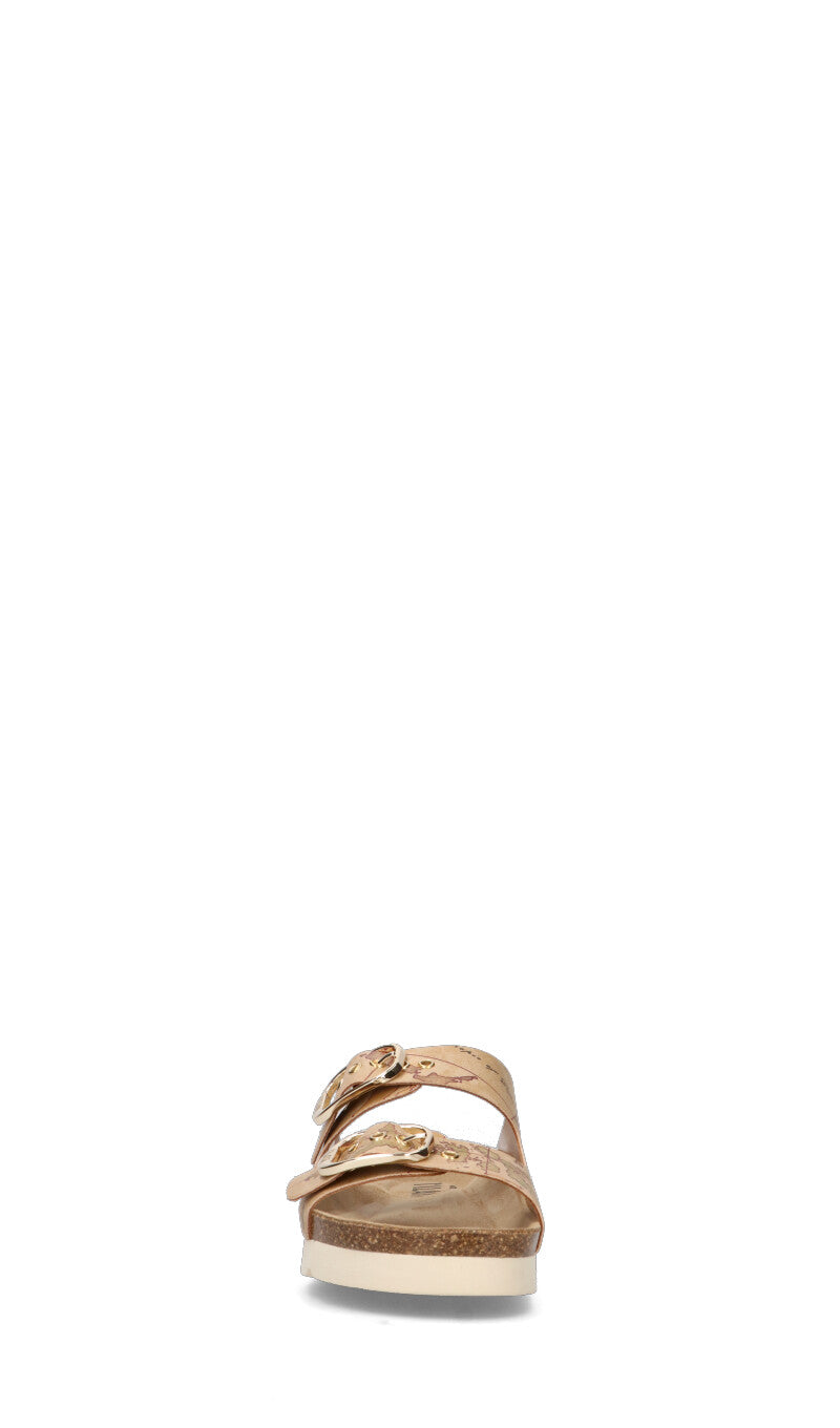 ALVIERO MARTINI Ciabatta donna beige
