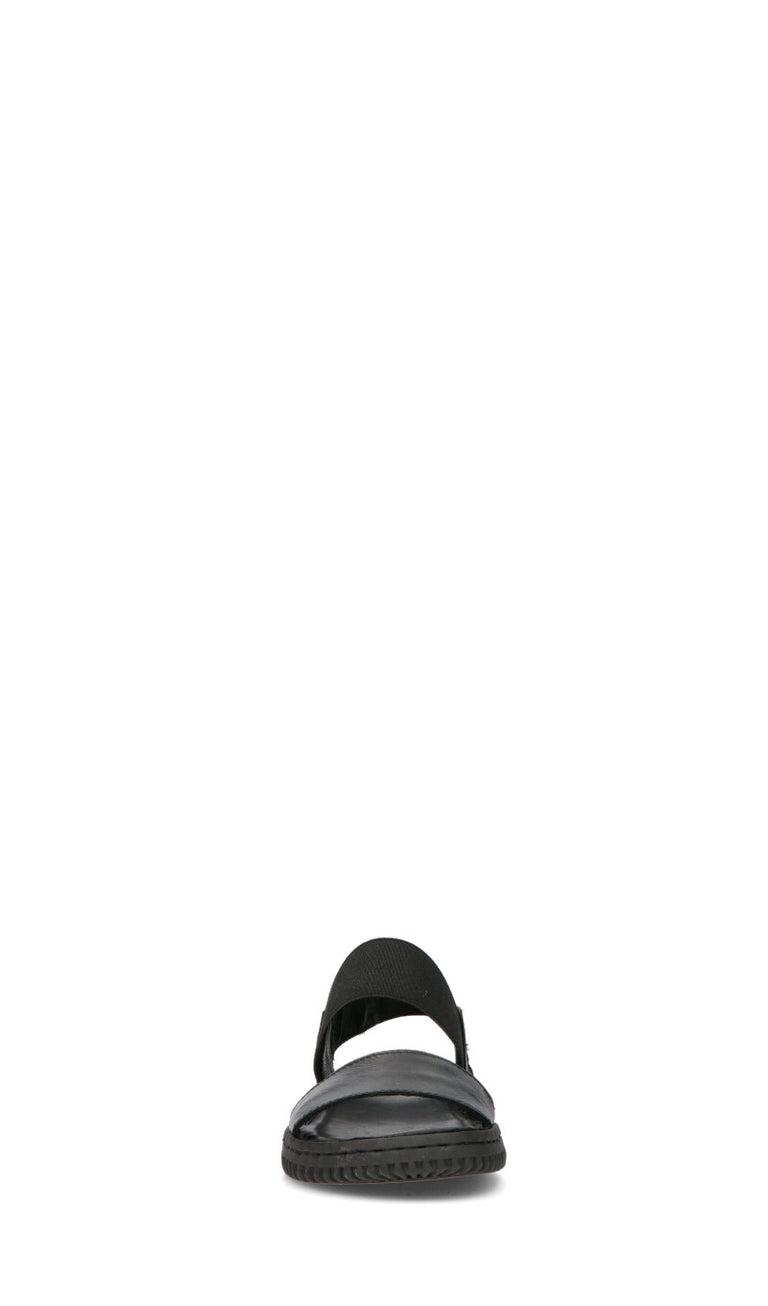 VARIOPINTO Sandalo donna nero in pelle