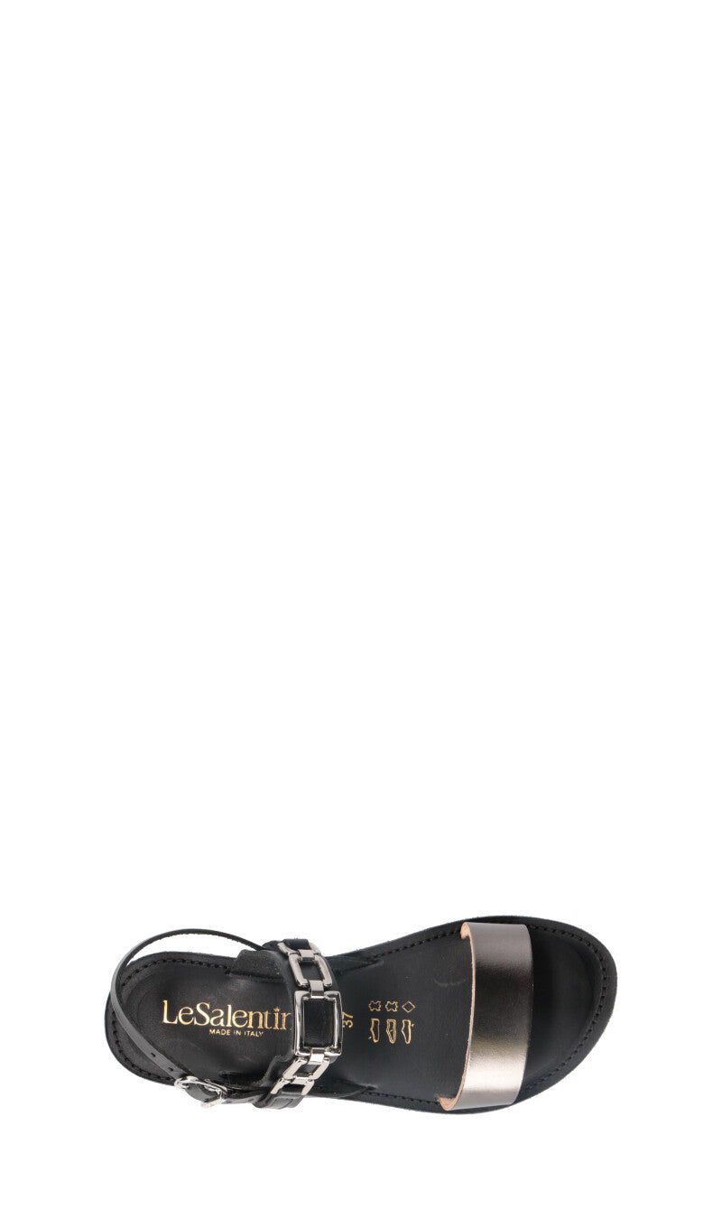 LE SALENTINE sandalo donna nero