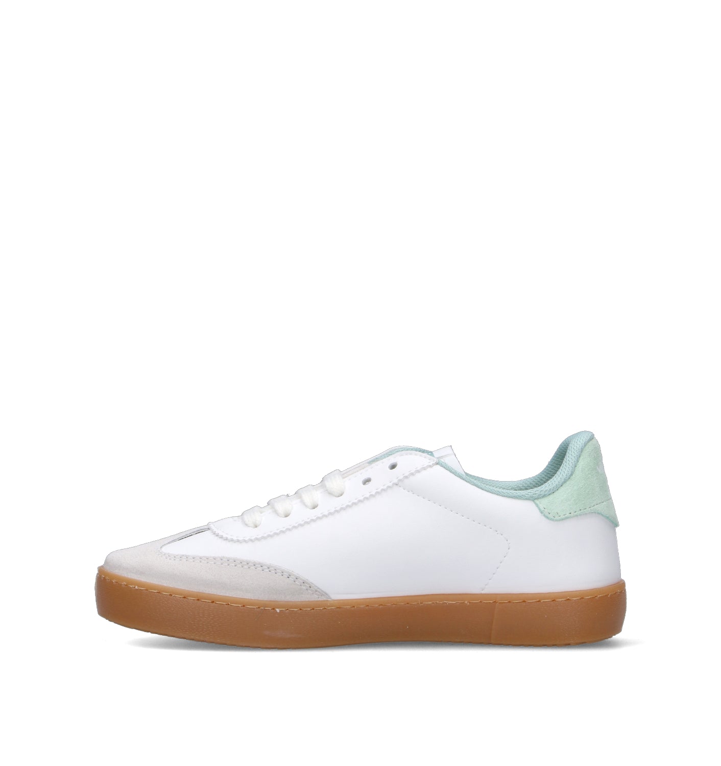 VICTORIA Sneaker donna bianca/acquamarina
