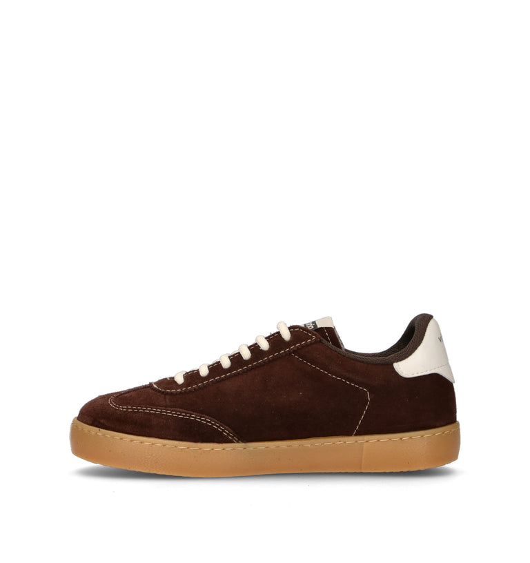 VICTORIA Sneaker donna marrone in suede