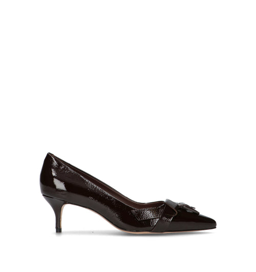 VICENZA Décolleté donna marrone in pelle