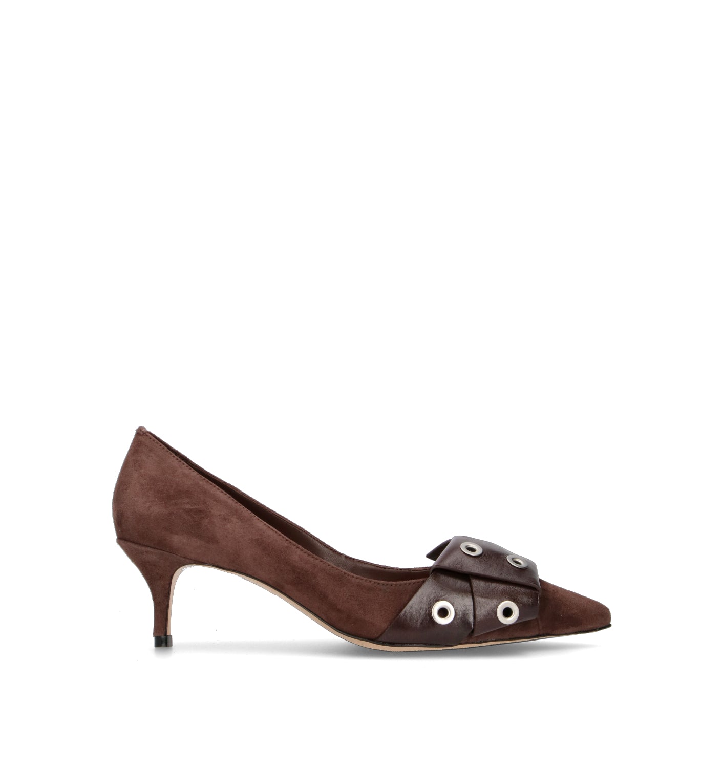VICENZA Décolleté donna marrone in suede