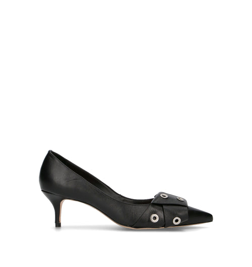 VICENZA Décolleté donna nera in pelle
