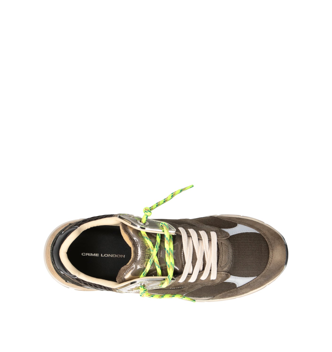 CRIME Sneaker uomo militare