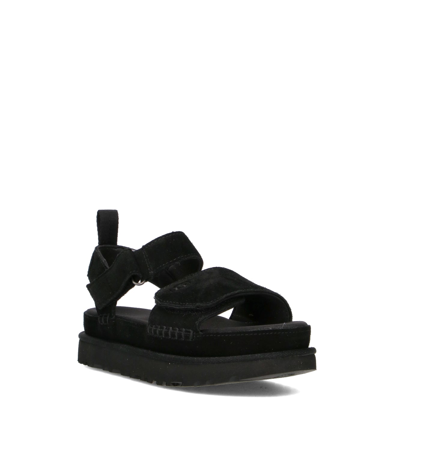 UGG W GOLDENSTAR Sandalo donna nero in suede
