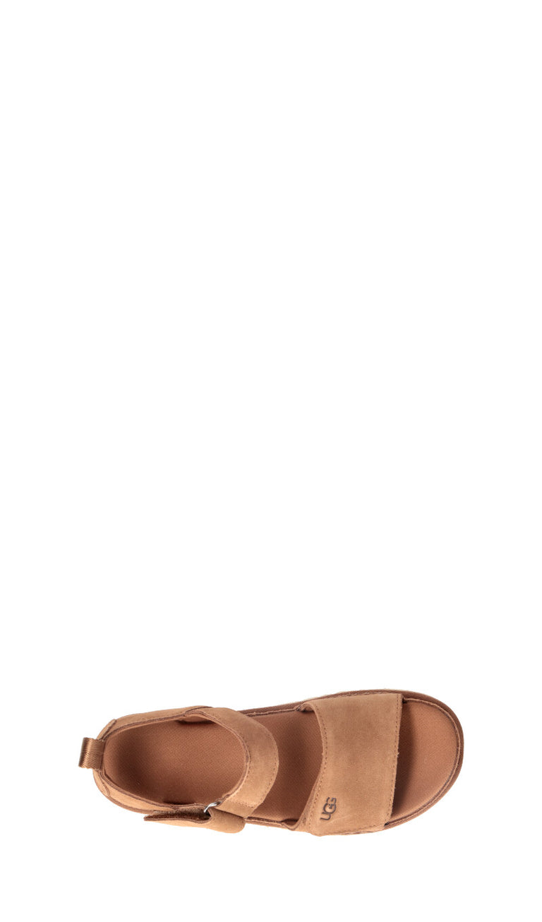 UGG W GOLDENSTAR Sandalo donna chestnut in suede