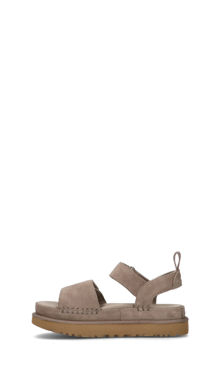UGG W GOLDENSTAR Sandalo donna grigio in suede