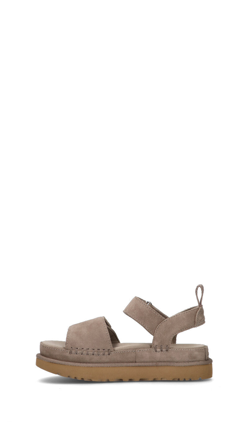 UGG W GOLDENSTAR Sandalo donna grigio in suede