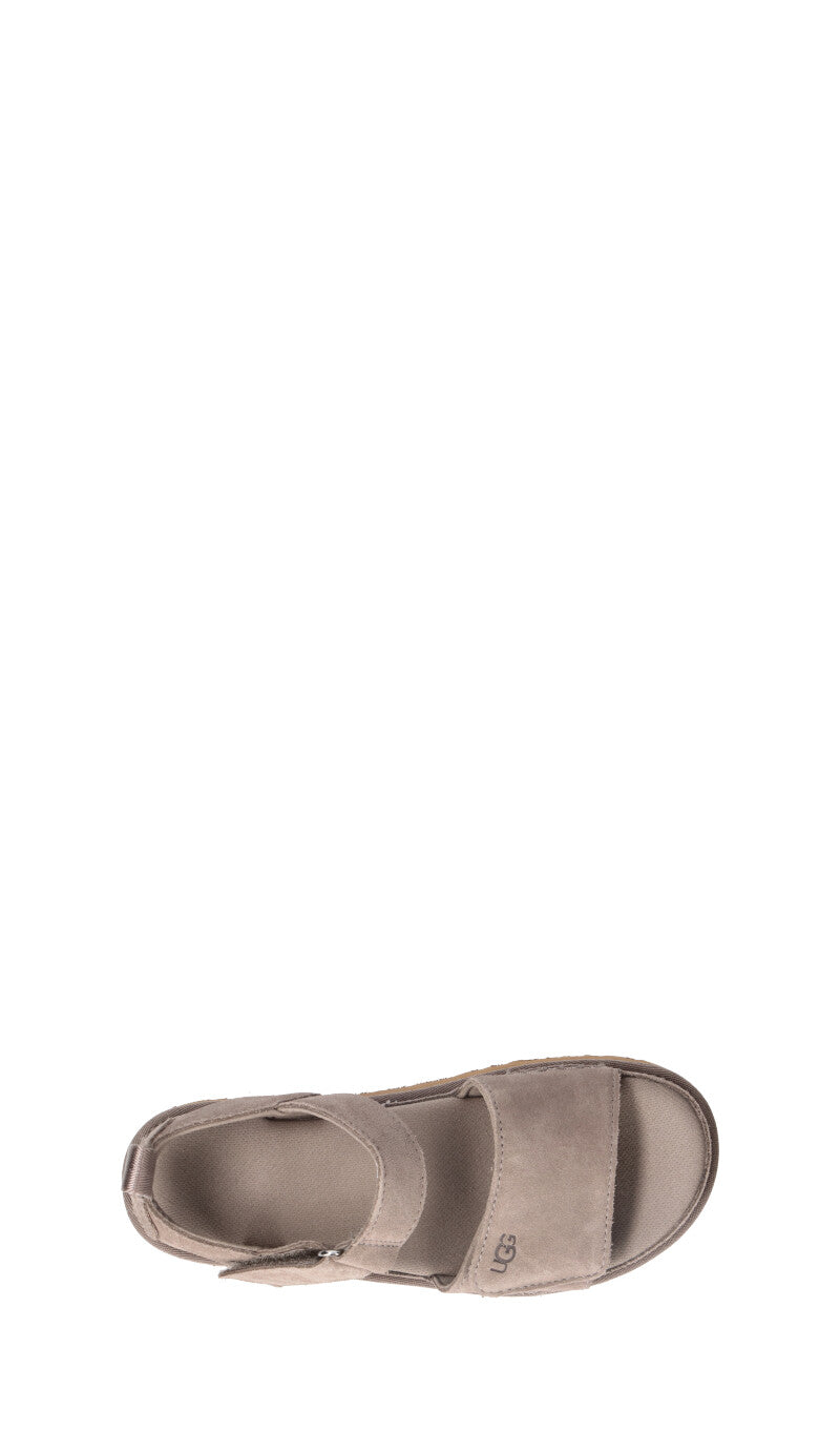 UGG W GOLDENSTAR Sandalo donna grigio in suede