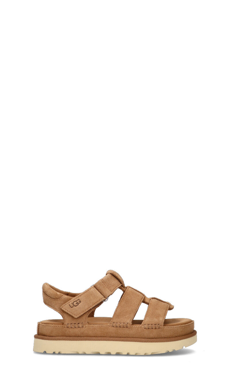 UGG GOLDENSTAR STRAP Sandalo donna chestnut in suede