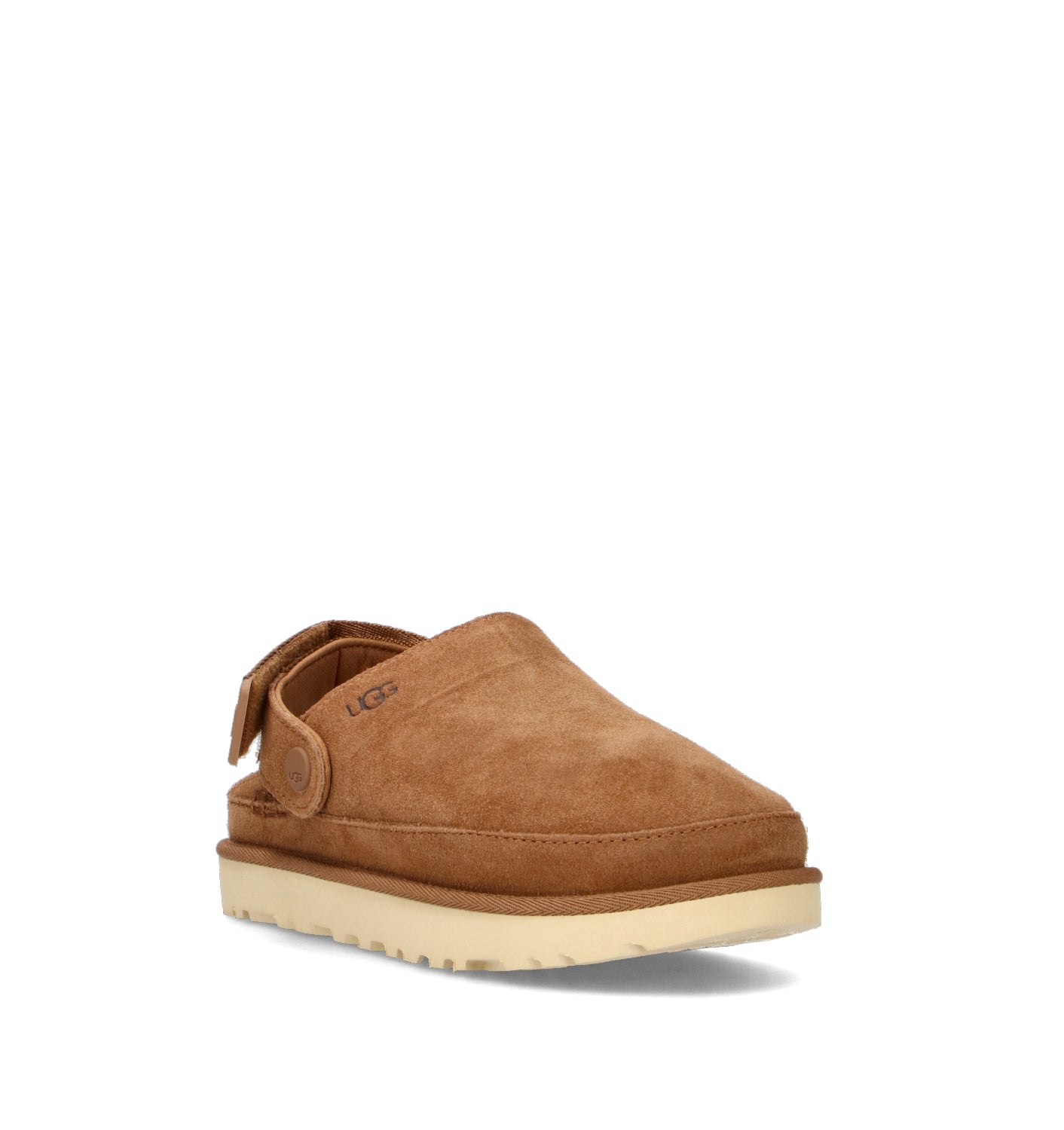 UGG W GOLDENSTAR CLOG Sabot donna chestnut in suede
