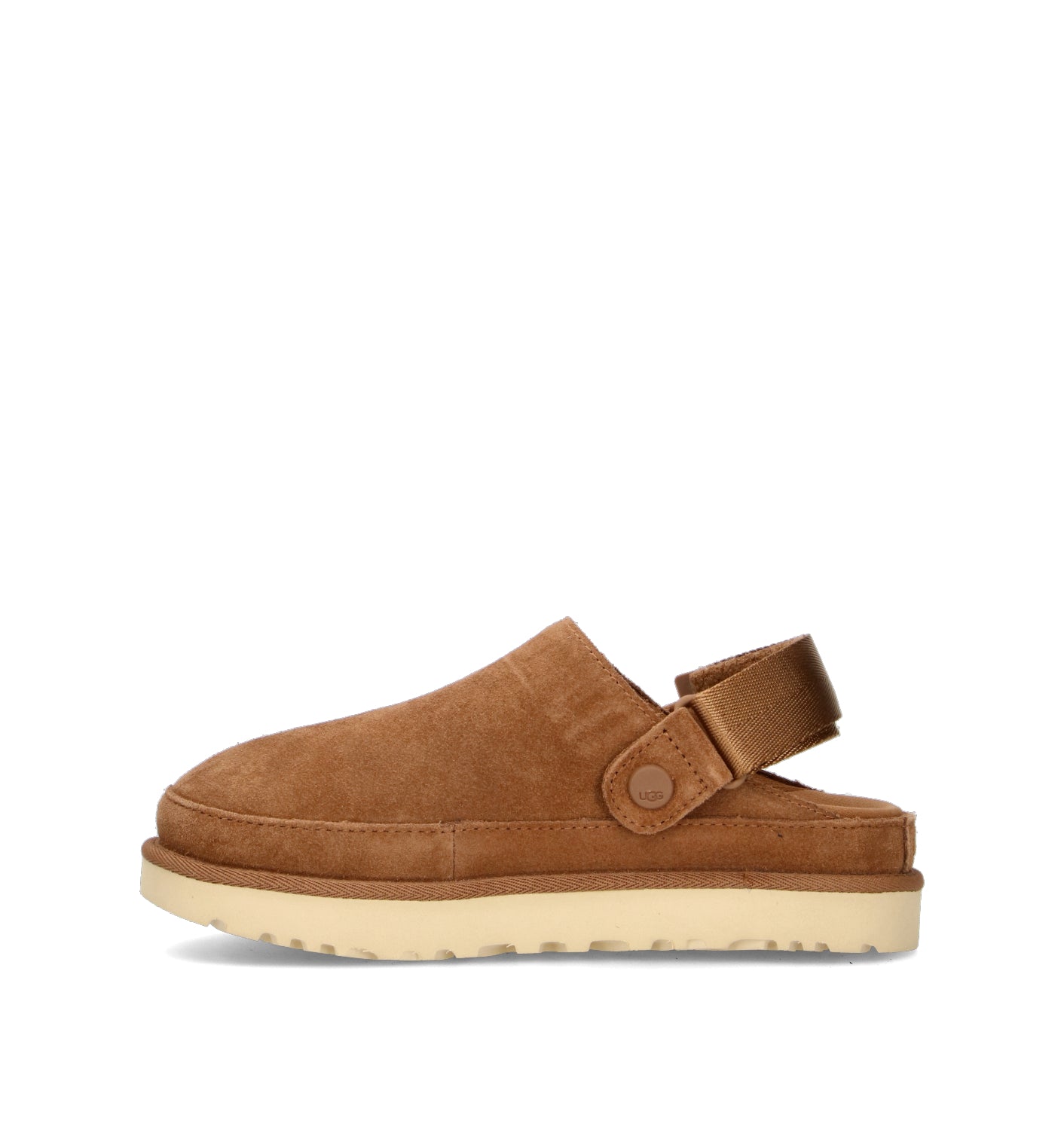 UGG W GOLDENSTAR CLOG Sabot donna chestnut in suede