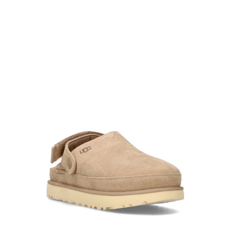 UGG W GOLDENSTAR CLOG Sabot donna sand in suede
