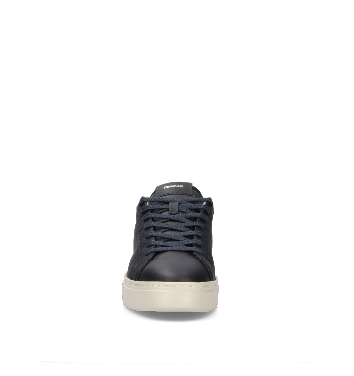 CRIME Sneaker uomo blu in pelle