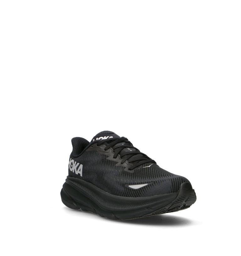 HOKA ONE ONE M CLIFTON 9 GTX Scarpa running uomo nera in gore-tex