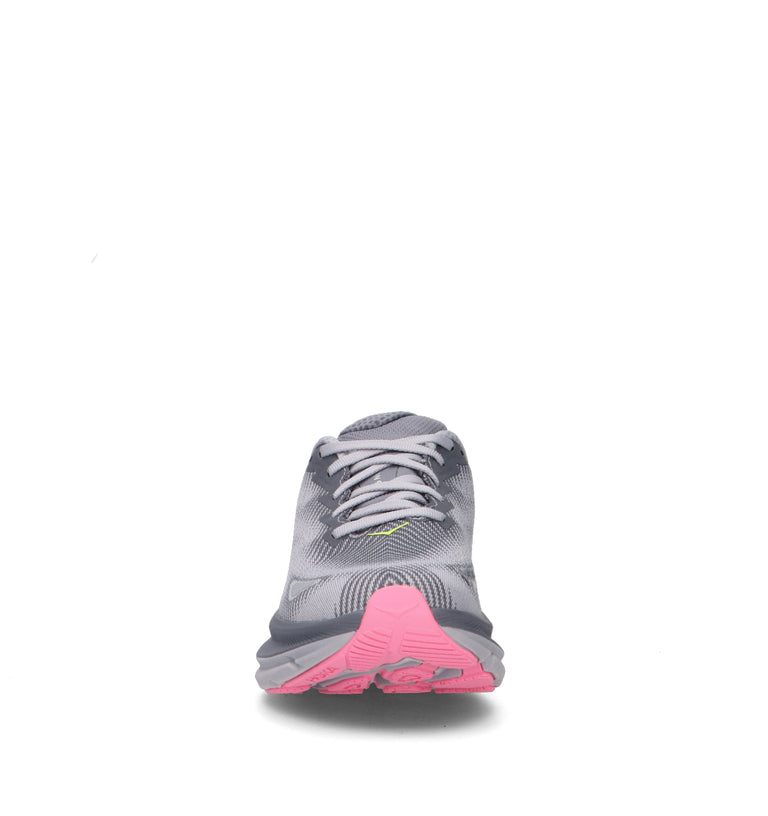 HOKA ONE ONE W CLIFTON 9 GTX Scarpa running donna grigia in gore-tex