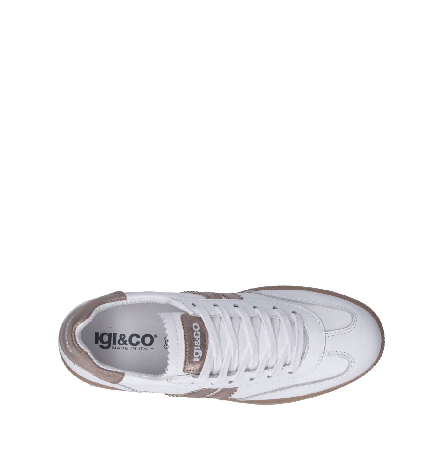 IGI&CO Sneaker donna bianca in pelle