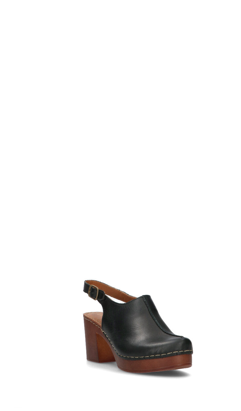 VARIOPINTO Slingback donna nera in pelle