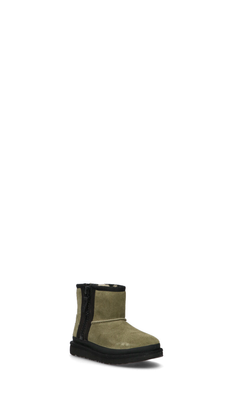 UGG Ugg bimba verde militare in suede