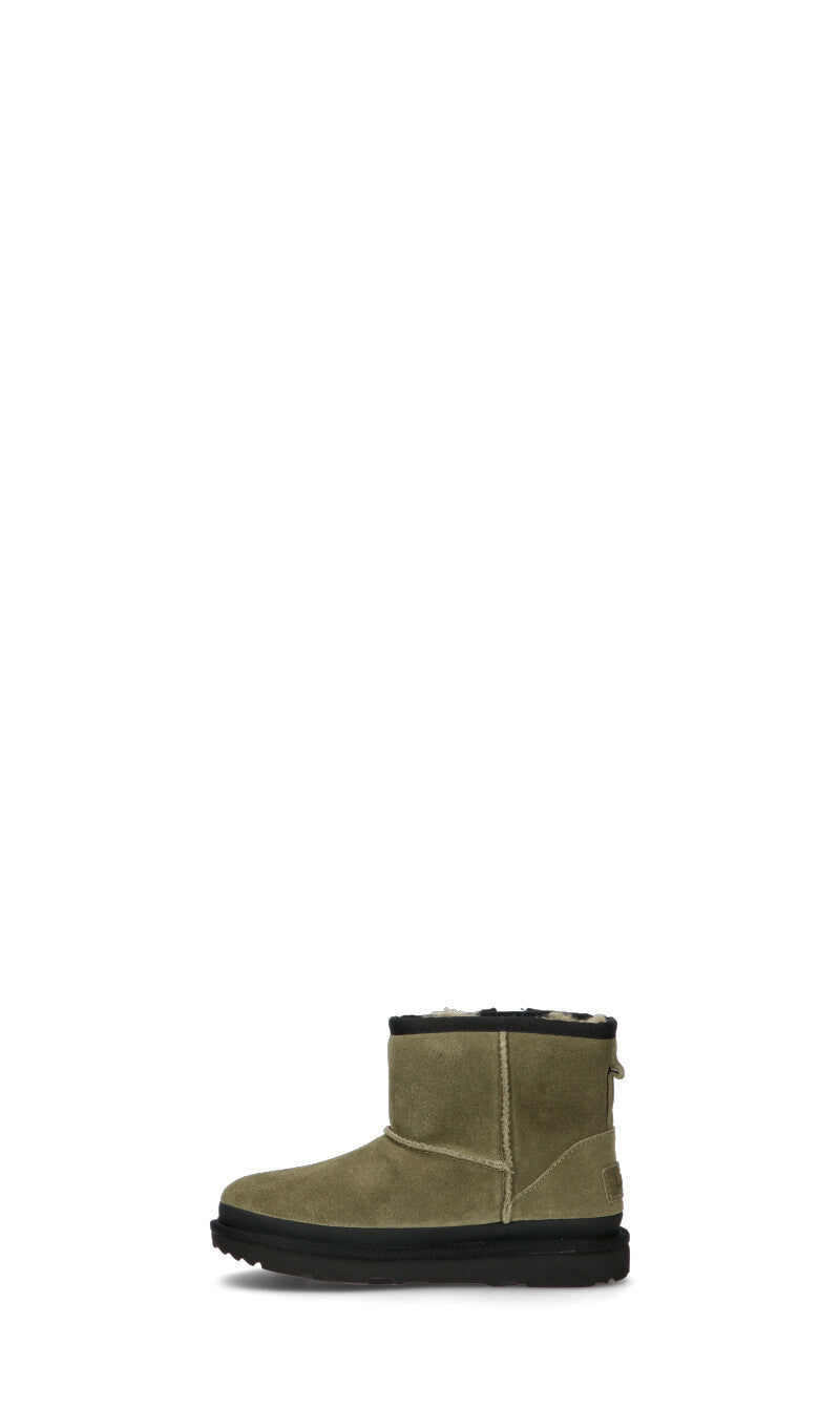 UGG Ugg bimba verde militare in suede