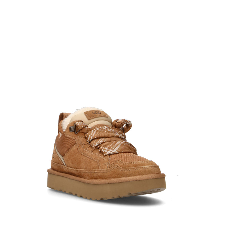 UGG W LOWMEL Sneaker donna chestnut in suede