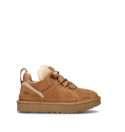 UGG W LOWMEL Sneaker donna chestnut in suede