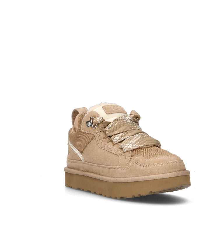 UGG W LOWMEL Sneaker donna sand in suede