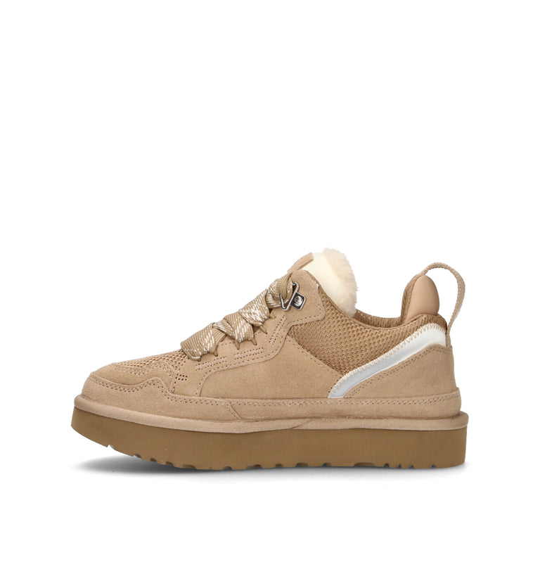 UGG W LOWMEL Sneaker donna sand in suede