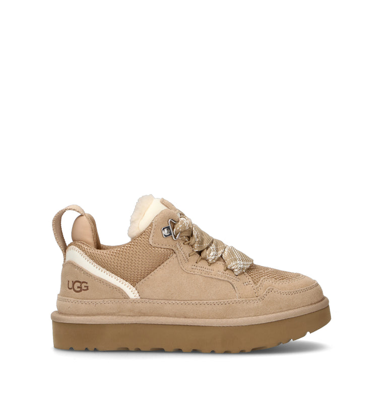 UGG W LOWMEL Sneaker donna sand in suede