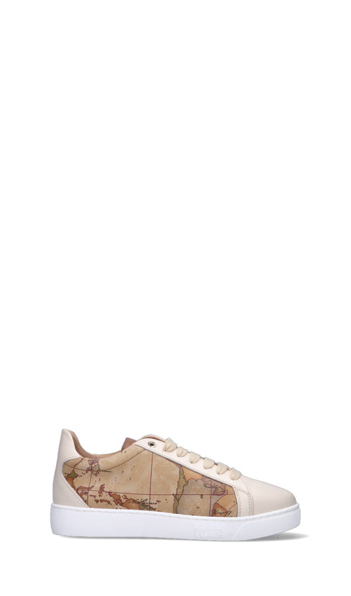 ALVIERO MARTINI Sneaker donna beige in pelle