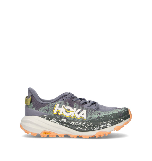 HOKA ONE ONE W SPEEDGOAT 6 Scarpa trail running donna grigia