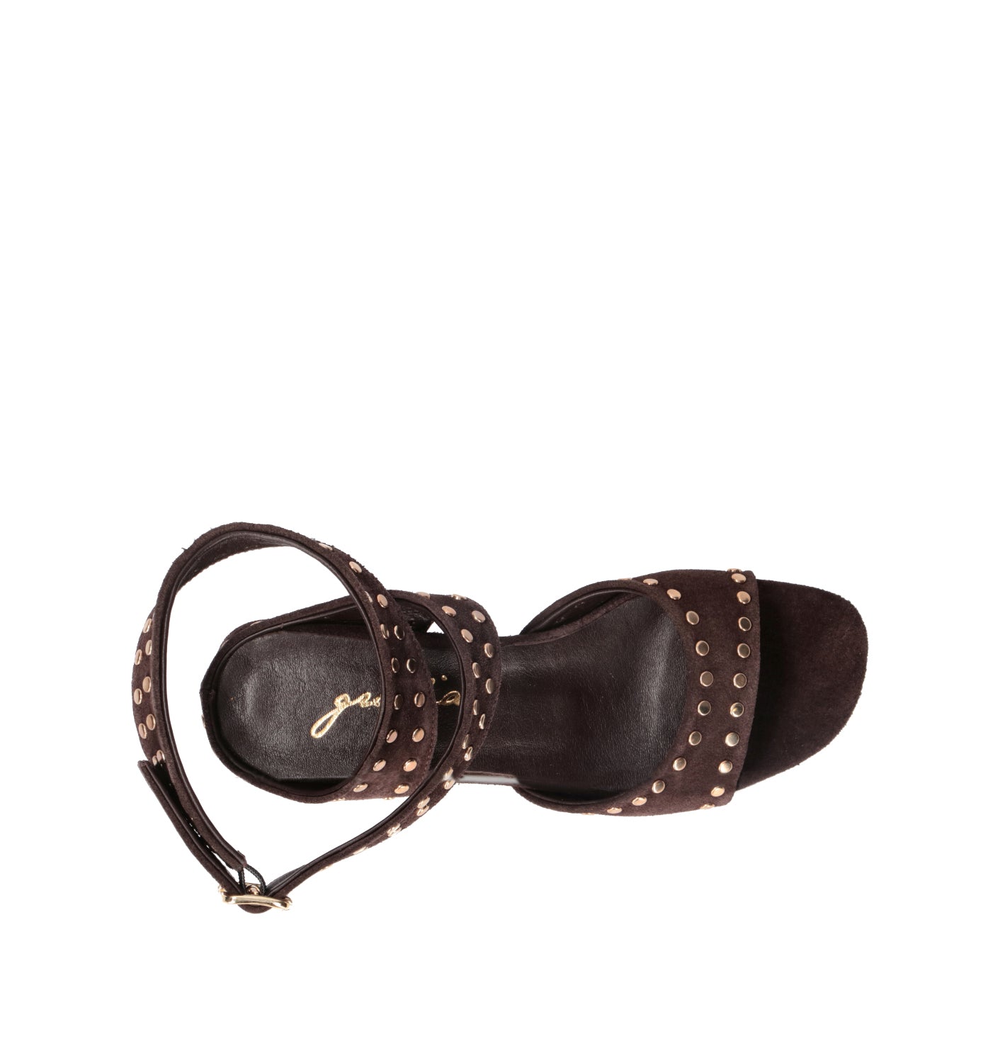 GRAFIA Sandalo donna marrone in suede