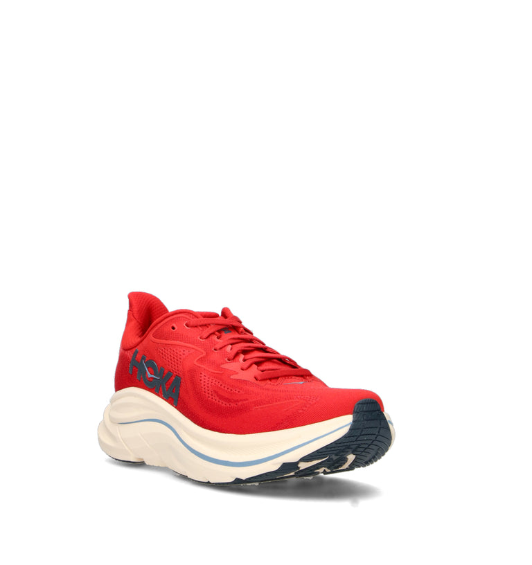 HOKA ONE ONE M CLIFTON 10 Scarpa running uomo rossa