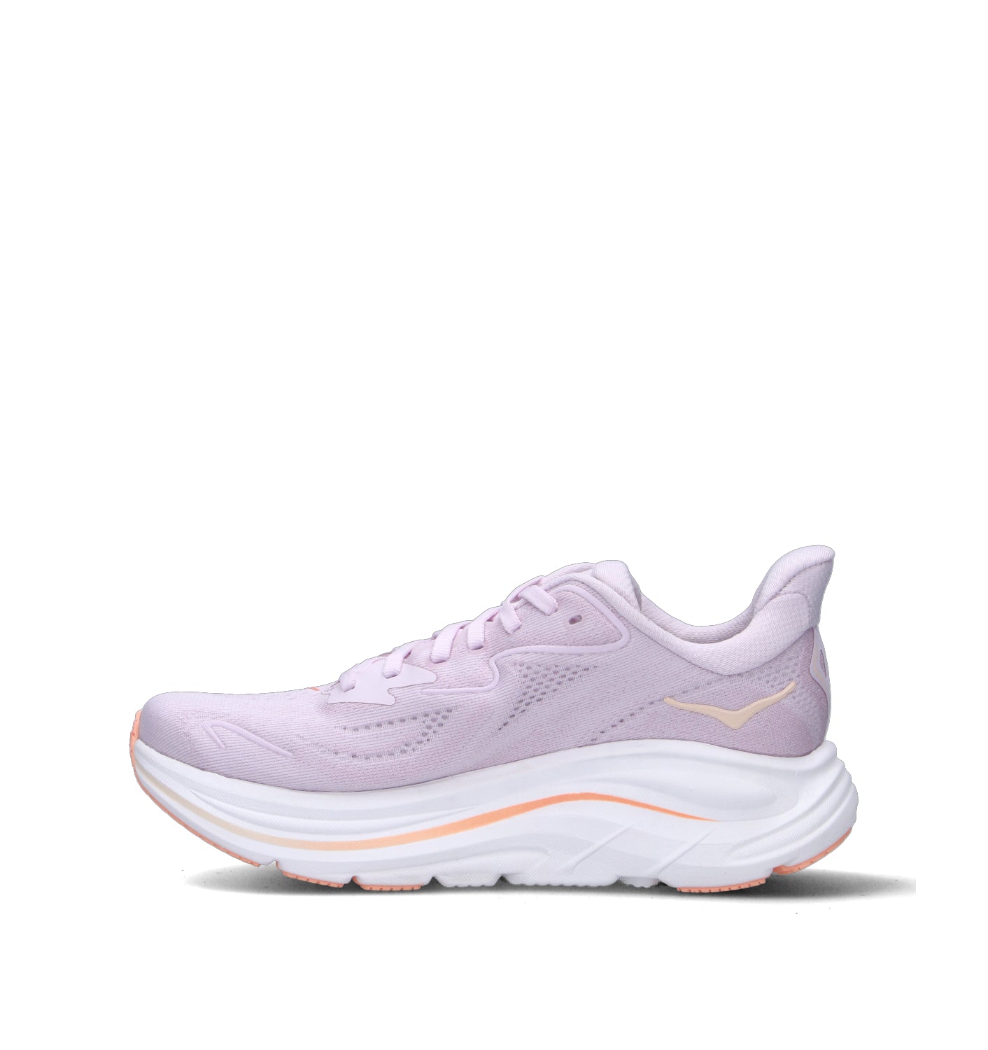 HOKA ONE ONE W CLIFTON 10 Scarpa running donna lilac cream/tangerine glow
