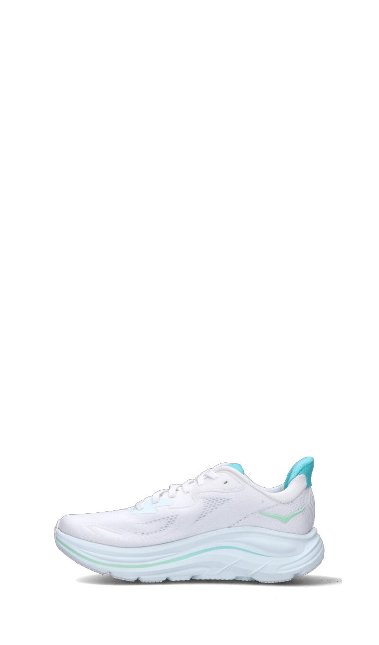 HOKA ONE ONE W CLIFTON 10 Scarpa running donna bianca/azzurra