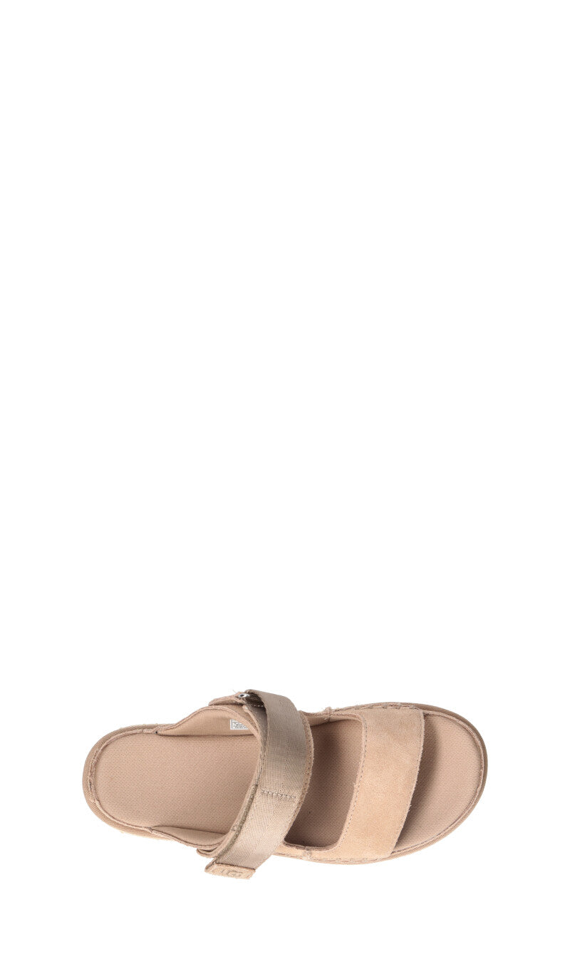 UGG W GOLDENSTAR GLIDE Sandalo donna sabbia in suede
