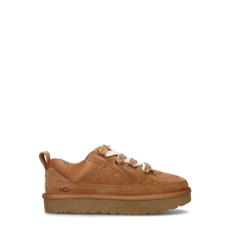 UGG W LO LOWMEL Sneaker donna chestnut in suede