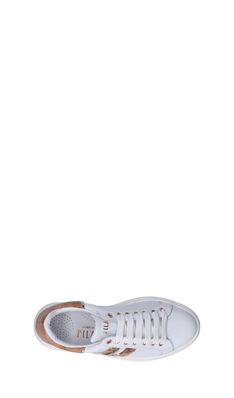 ALVIERO MARTINI Sneaker ragazza bianca in pelle
