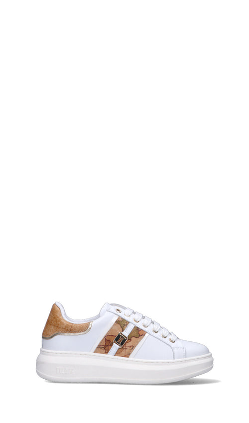 ALVIERO MARTINI Sneaker ragazza bianca in pelle