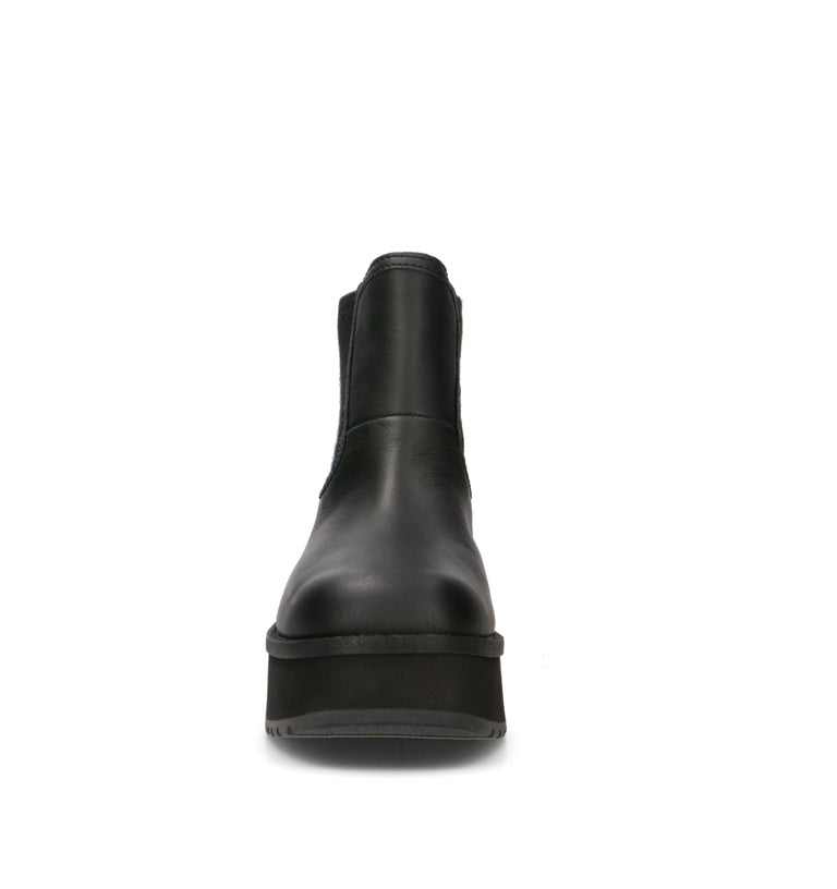 UGG W CITYFUNC CHELSEA Tronchetto donna nero in pelle