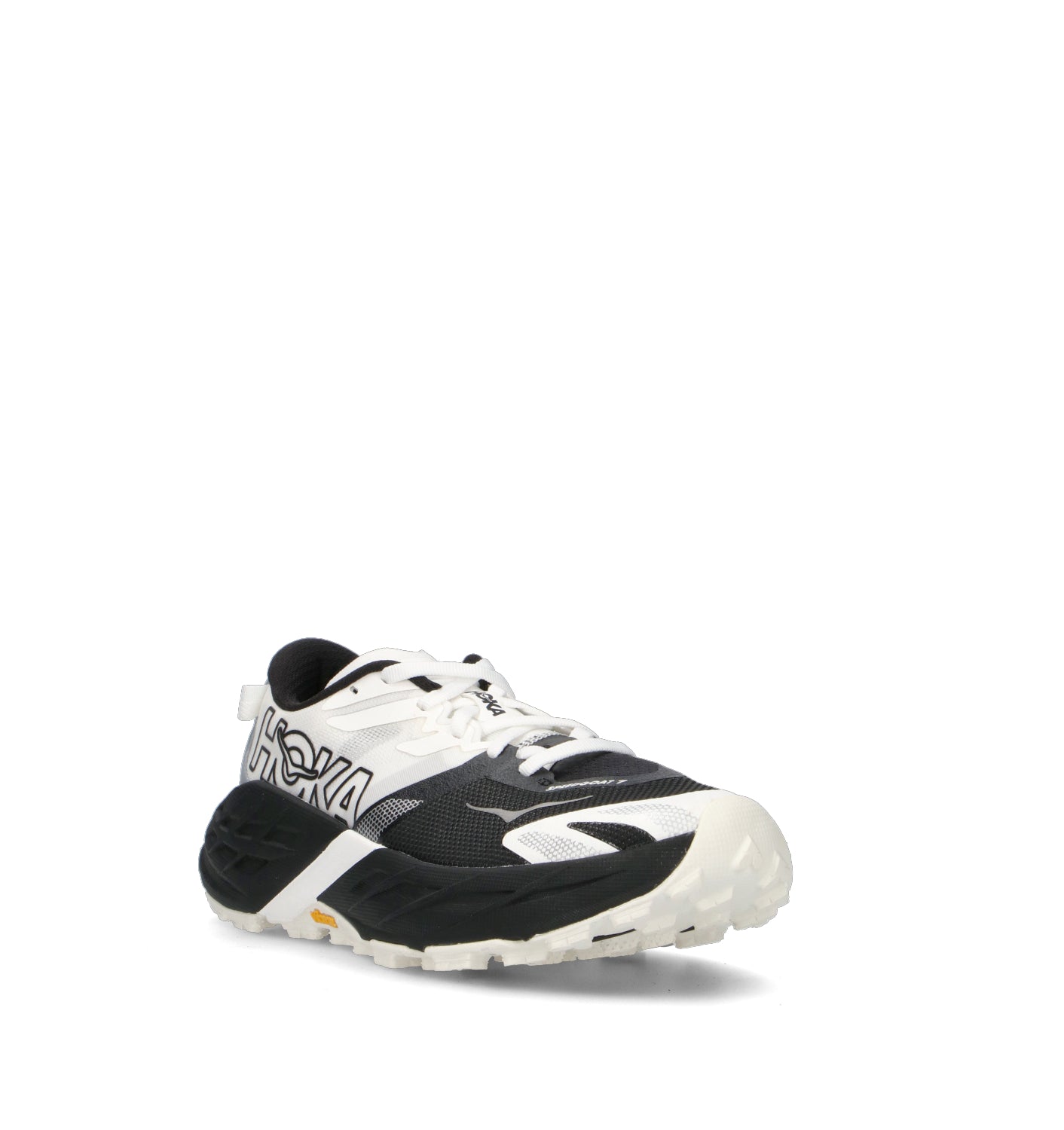 HOKA ONE ONE W SPEEDGOAT 7 Scarpa trail running uomo nera/bianca