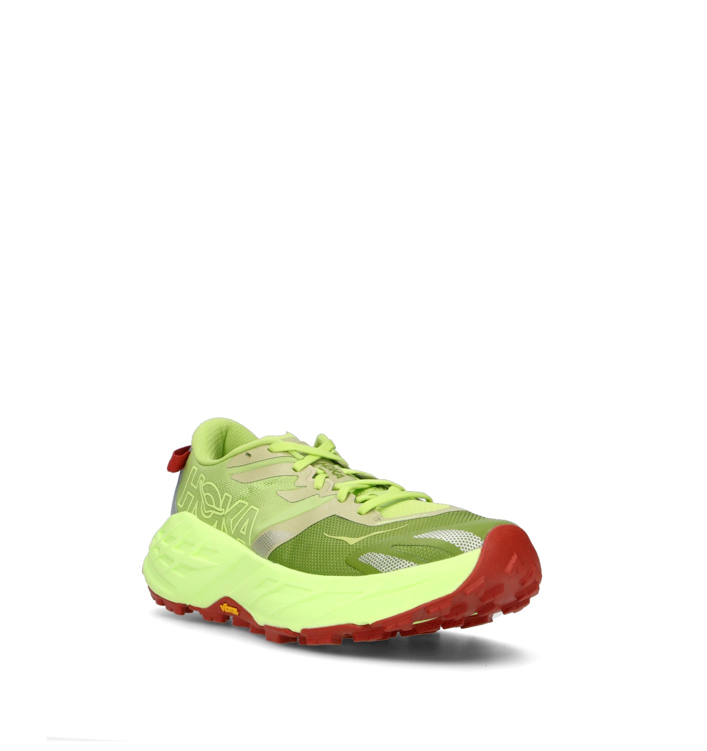 HOKA ONE ONE M SPEEDGOAT 7 Scarpa trail running uomo kiwi/neon yuzu