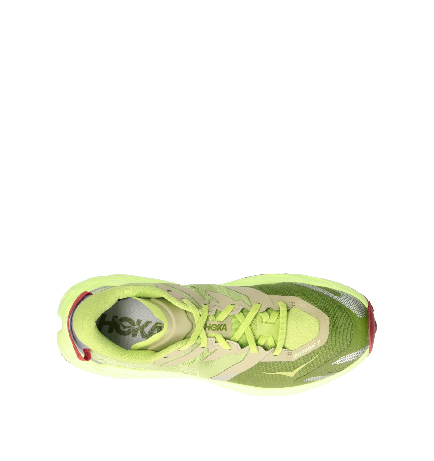 HOKA ONE ONE M SPEEDGOAT 7 Scarpa trail running uomo kiwi/neon yuzu