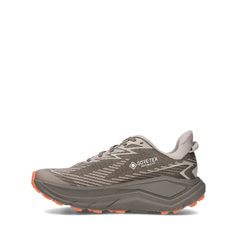 HOKA ONE ONE W CHALLENGER 8 Scarpa running donna grigia in gore-tex