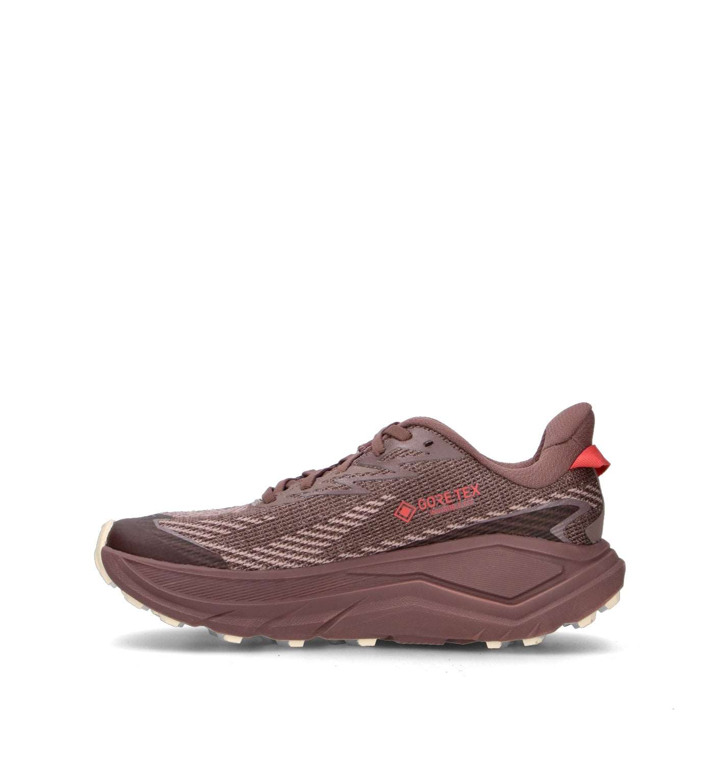 HOKA ONE ONE W CHALLENGER 8 GTX Scarpa trail running donna bordeaux in gore-tex